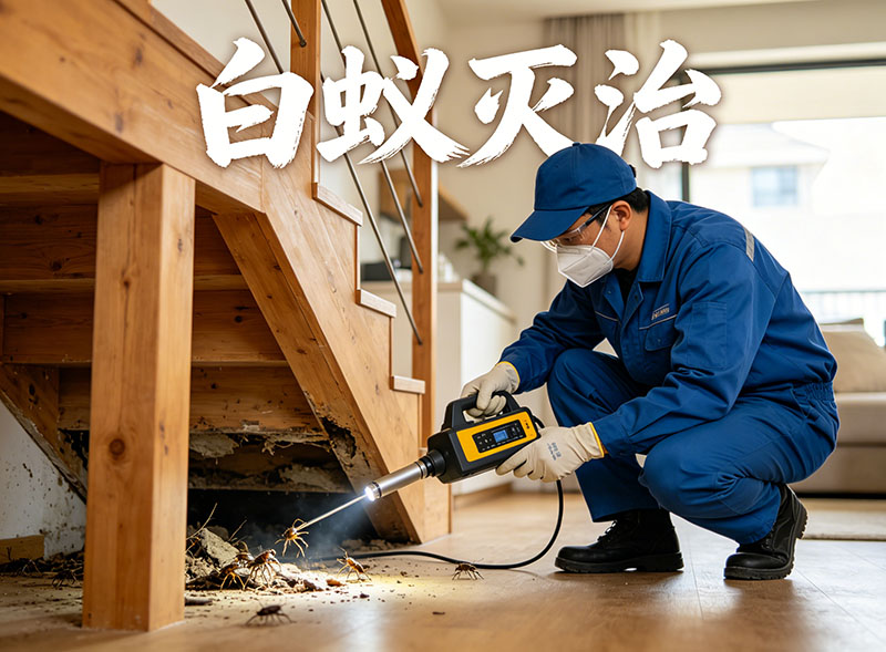 永嘉白蚁灭治服务｜专业消杀，筑牢建筑安全防线